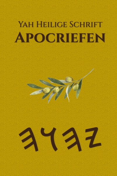 Yah Schrifturen Apocrief – Tapa Blanda Apócrifos de 37 Libros