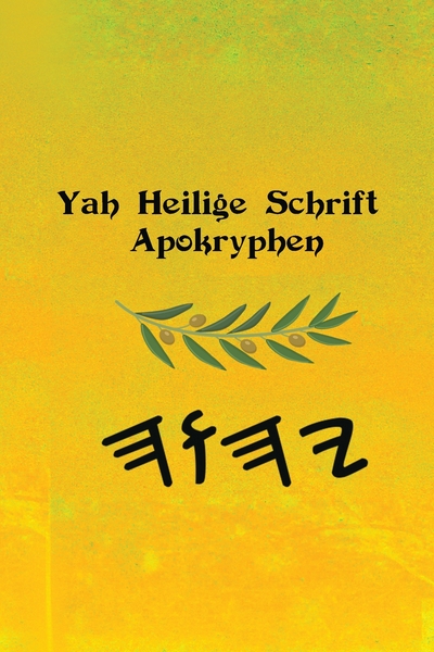 Yah Schriftstellen Apokryphen – Tapa Blanda Apócrifos de 37 Libros
